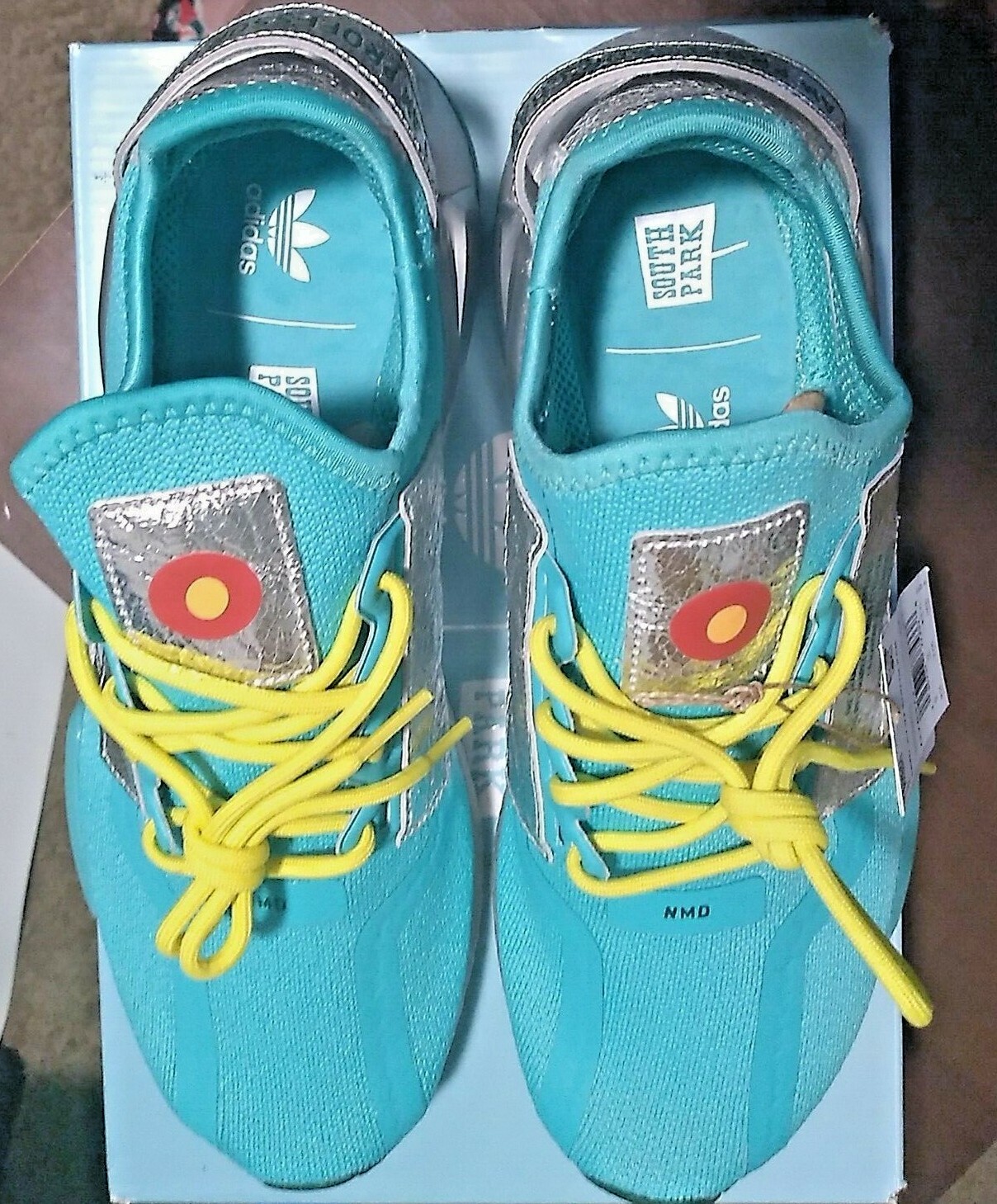Professor Chaos South Park X Men's 9.5, Adidas Shoes NMD 'Butters', #GY6477 NIB image 4