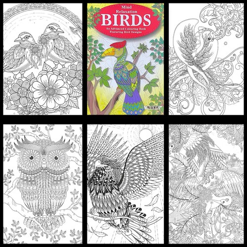 10x ADULT ANTI-STRESS COLOURING BOOK MIND RELAXING BOOKS Colour Therapy Bulk Buy - Imagen 3 de 24