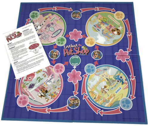 Piezas de repuesto de tablero de juego de Littlest Pet Shop juguetes instrucciones - Imagen 2 de 9