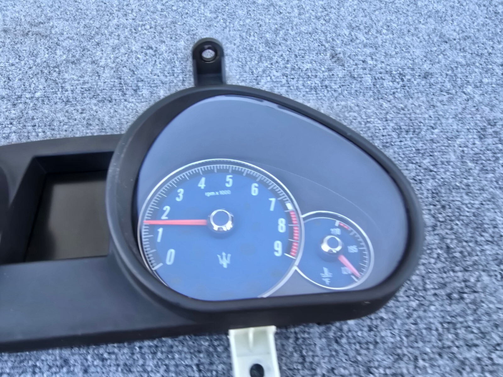 INSTRUMENT GAUGE CLUSTER SPEEDOMETER OEM 119k 09-17 MASERATI GRANTURISMO 4.7L