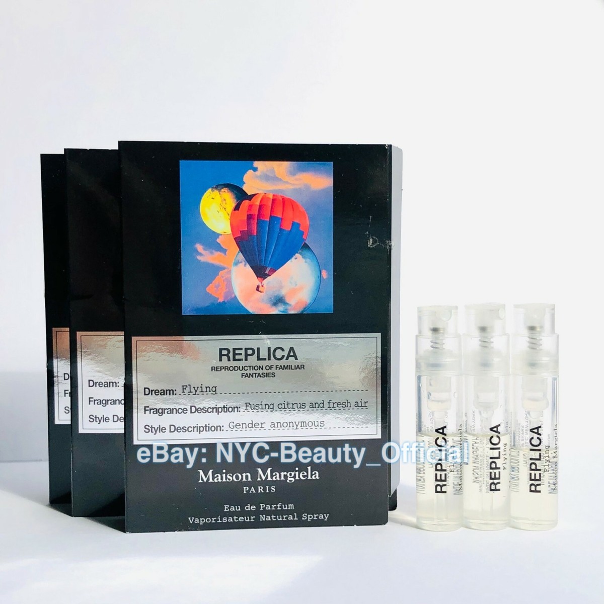 3pc Maison Margiela REPLICA Fragrance Spray Sample 1.2ml ea