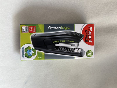 P021 Maped Office - Greenlogic - Heftgerät Tacker - Schwarz - Neu