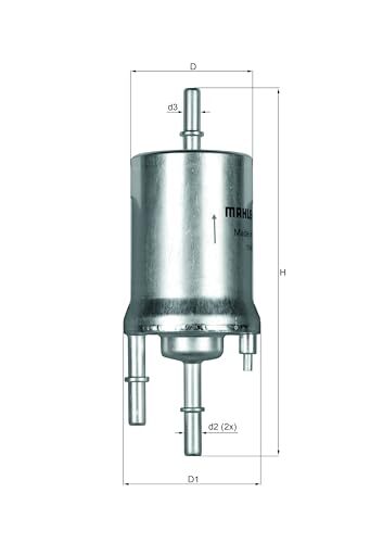 Filtro de combustible KNECHT KL156/1 - Picture 3 of 3
