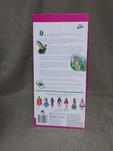“Dolls Of The World” Irish Barbie 1994 Special Edition / NRFB - Picture 3 of 7