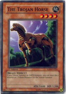 The Trojan Horse - SOD-EN029 - Common - Unlimited Edition x3 - Lightly Played