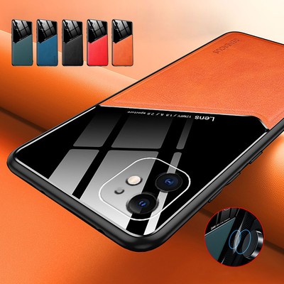 For iPhone 15 Pro Max 14 13 12 11 XS XR 87 Magnetic Leather Slim Case Shockproof
