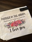 Cosmetic Bag Makeup Mother Of The Groom Thank You For Loving Me As Your Own — photo 4