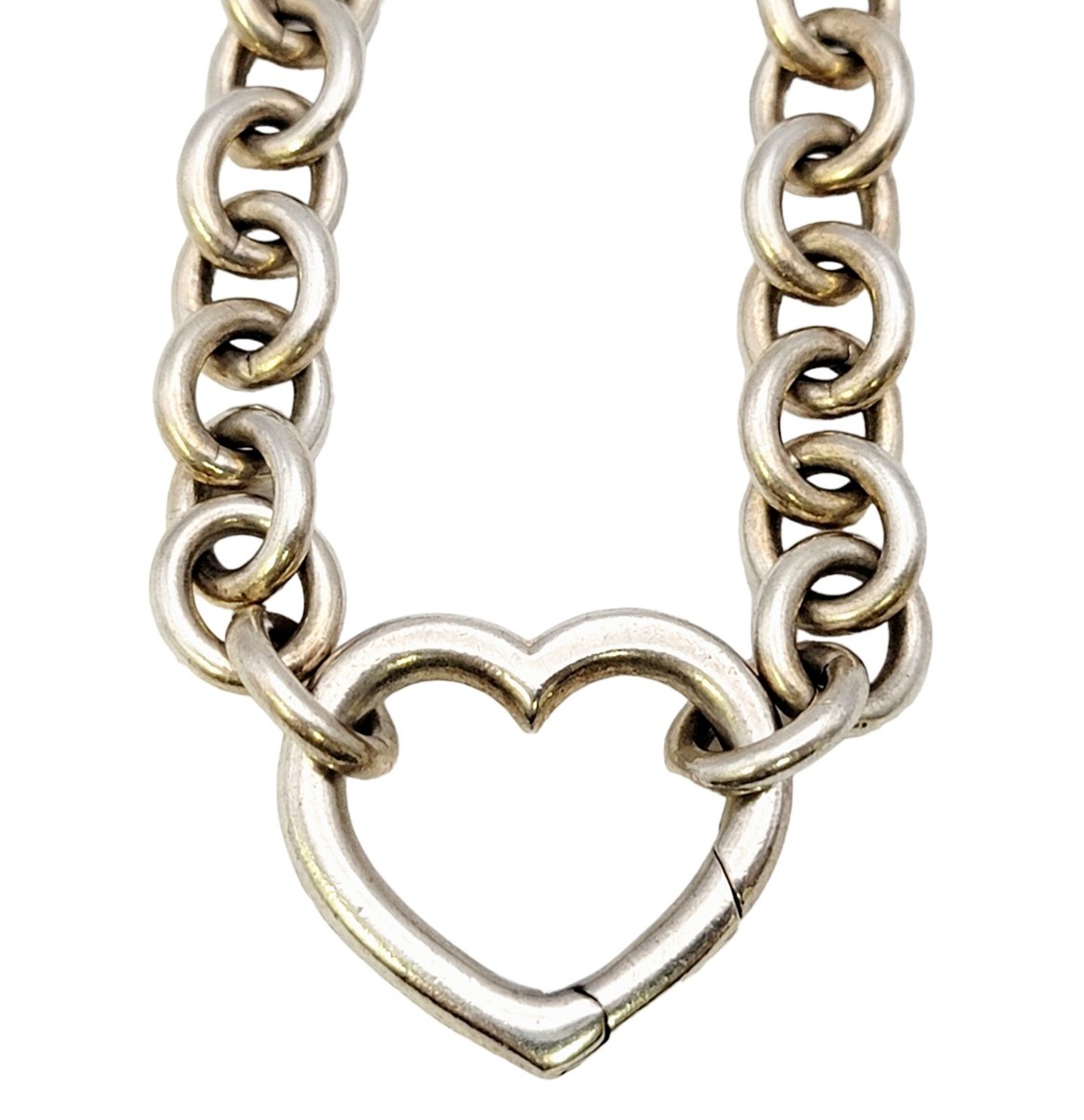 Tiffany & Co.  silver オープンハート USA製TIFFANY&CO.ヴィンテージティファニーオープンハート