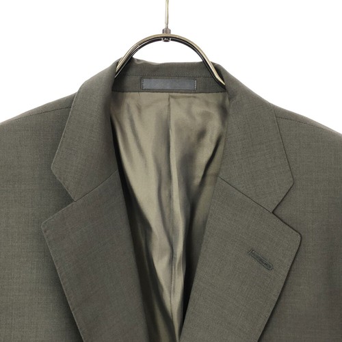 Burberrys 90s Lana Sastre Chaqueta 94-82-175A6 Caqui Antiguo Hombre - Imagen 3 de 8