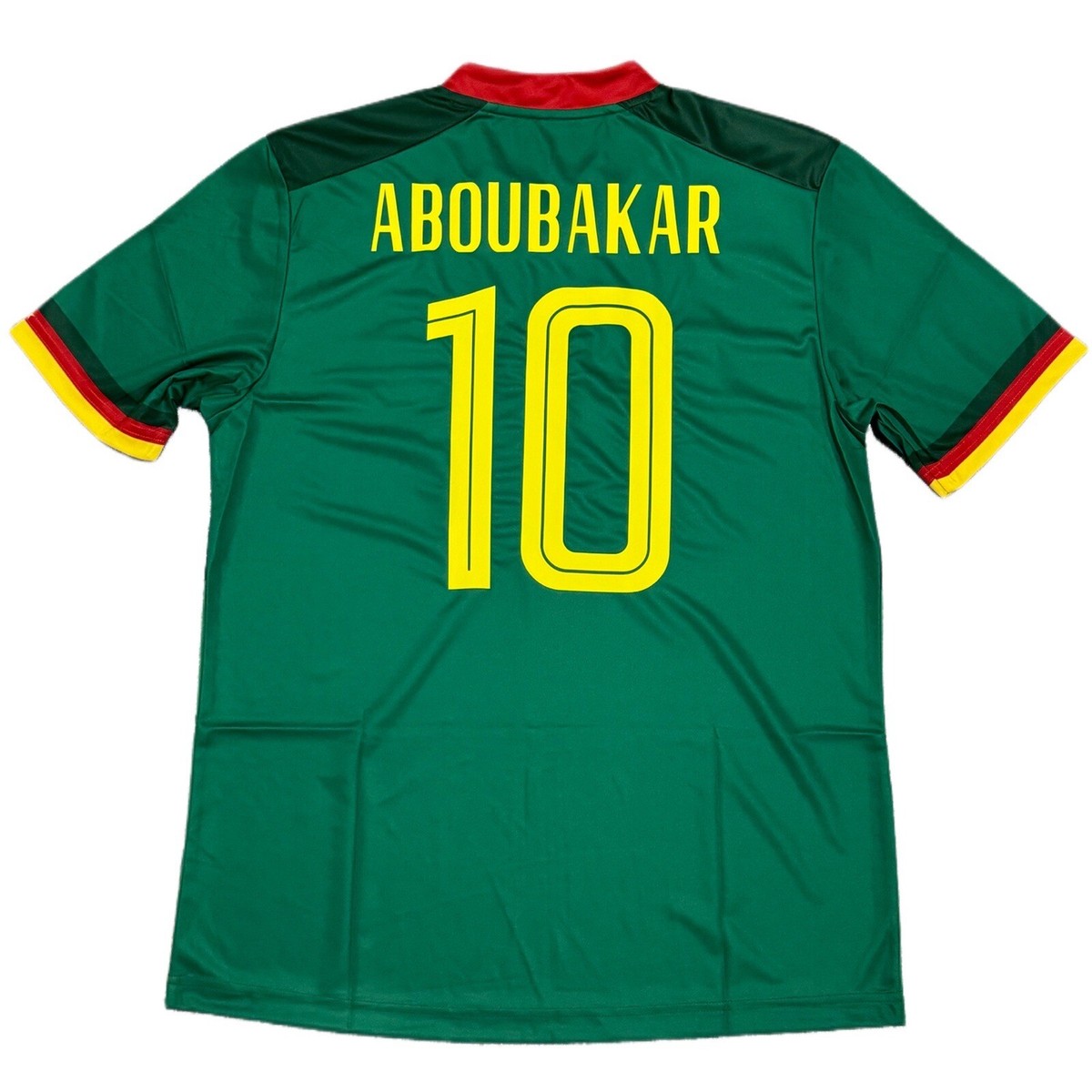 2022/23 Cameroon Home Jersey #10 ABOUBAKAR Large One All Sports