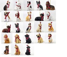 Adorable Dog Ornament Hanging Figurine