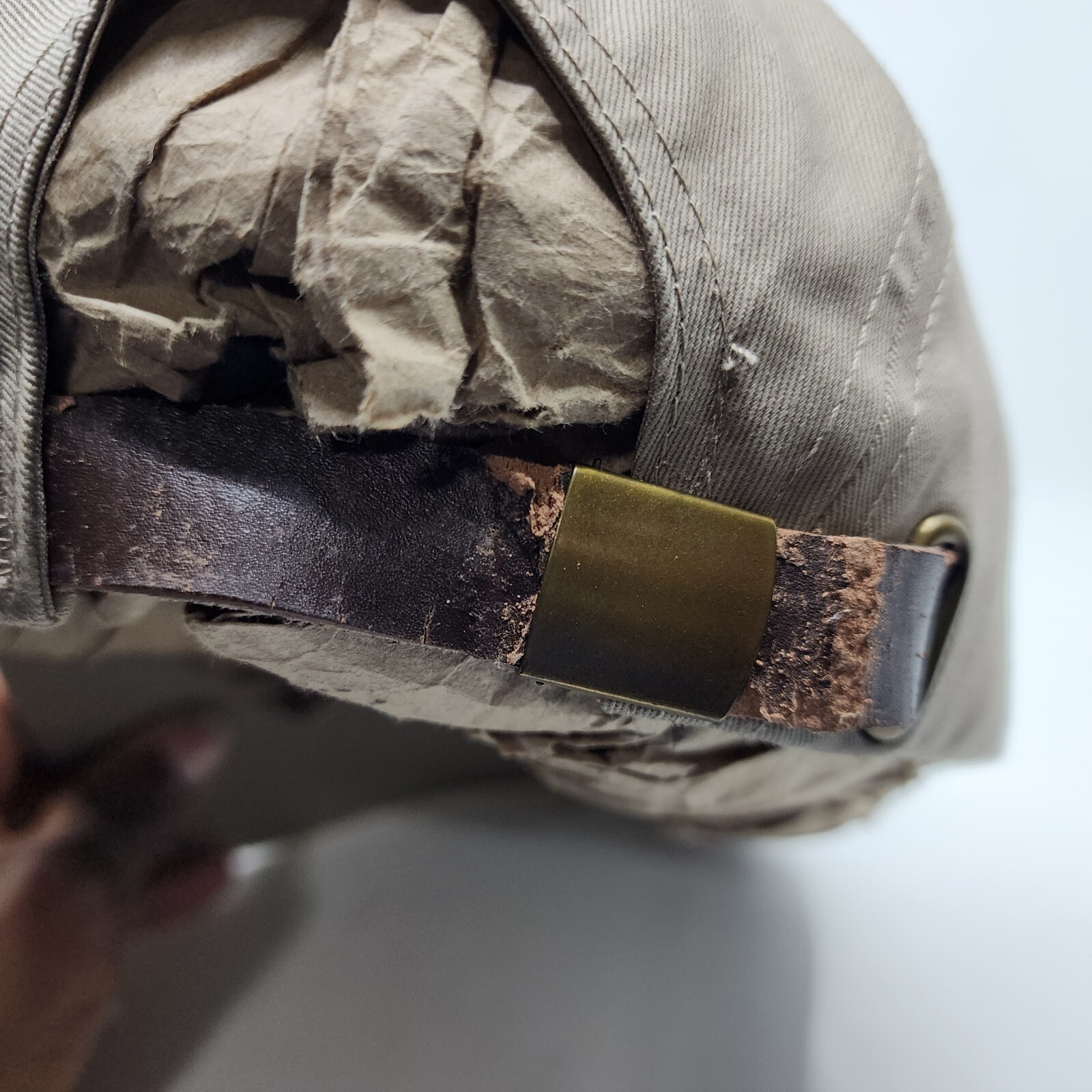 Tactical Operator Strapback Hat Cap Adjustable Tan - image 5