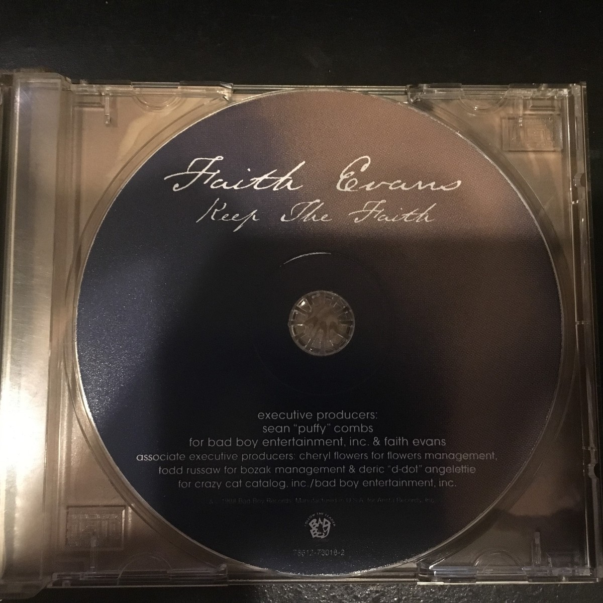 米2discs LP Faith Evans Keep The Faith  (White Black Vinyl) 173016260349783 Bad Boy Entertainmen 未開封 /00520 Faith Evans – Keep The Faith – 2 x Vinyl (Album, Reissue), 2023