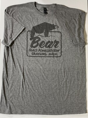 Bear Archery Retro Logo T-Shirt  Freezer Full Of Good Aim  Recurve Bowhunter XXL
