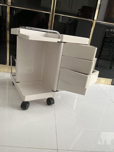 FABIO LENCI Space Age Trolley Cart for iGuzzini, Doma series from 1974 MCM Rare - Picture 4 of 7