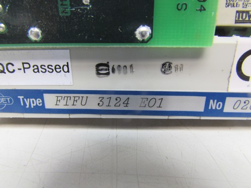 JAQUET FTFU3124E01 , FREQUENCY CURRENT CONVERTER OVERSPEED RELAY , MAKE OFFER! - Picture 2 of 5