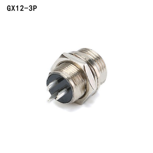 GX12-2/3/4/5/6Pin Aviation Male/Female Plug &Socket Circular Multipole Connector - Picture 13 of 21