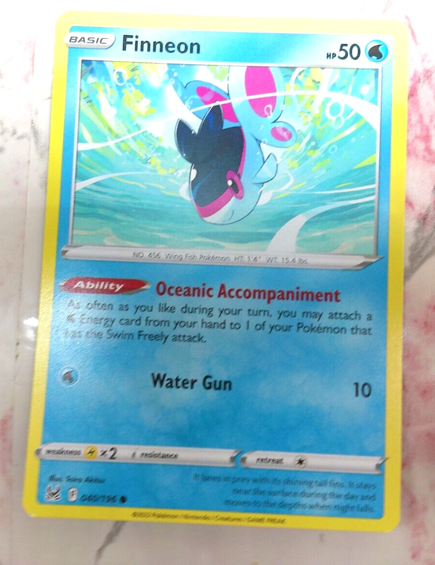 Pokémon - Finneon 040/196 Lost Origin C - NM/M