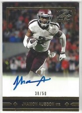 JHAMON AUSBON RC Autograph 2021 Leaf Ultimate Auto 38/50 Texas A & M Gold Rookie
