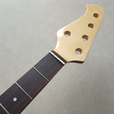 Maple Reversed head 5 String Bass Guitar Neck 21 frets 34inch Rosewood Fretboard