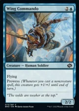 Wing Commando, The Brothers' War, Near Mint x 1 MTG