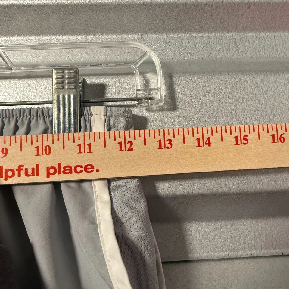 Pantalones Cortos Nike Active Para Mujer XS Gris Dri-Fit Correr Entrenamiento Malla Cintura Elástica Foto 4 de 4