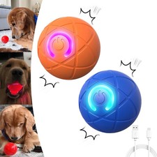 Pet Dog Interactive Shaking Ball Toy Automatic Moving USB Rechargeable 2 Colors