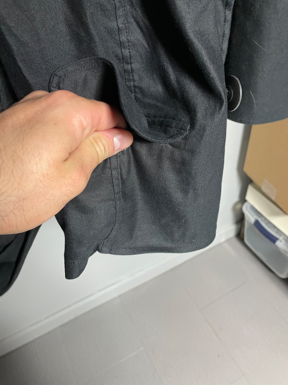 Women's Large Max Studio Double Breasted Moto Jac… - image 6