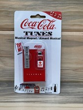 1997 Coca-Cola Tunes Musical Magnet Coke Vending Machine #51505 NEW Sealed