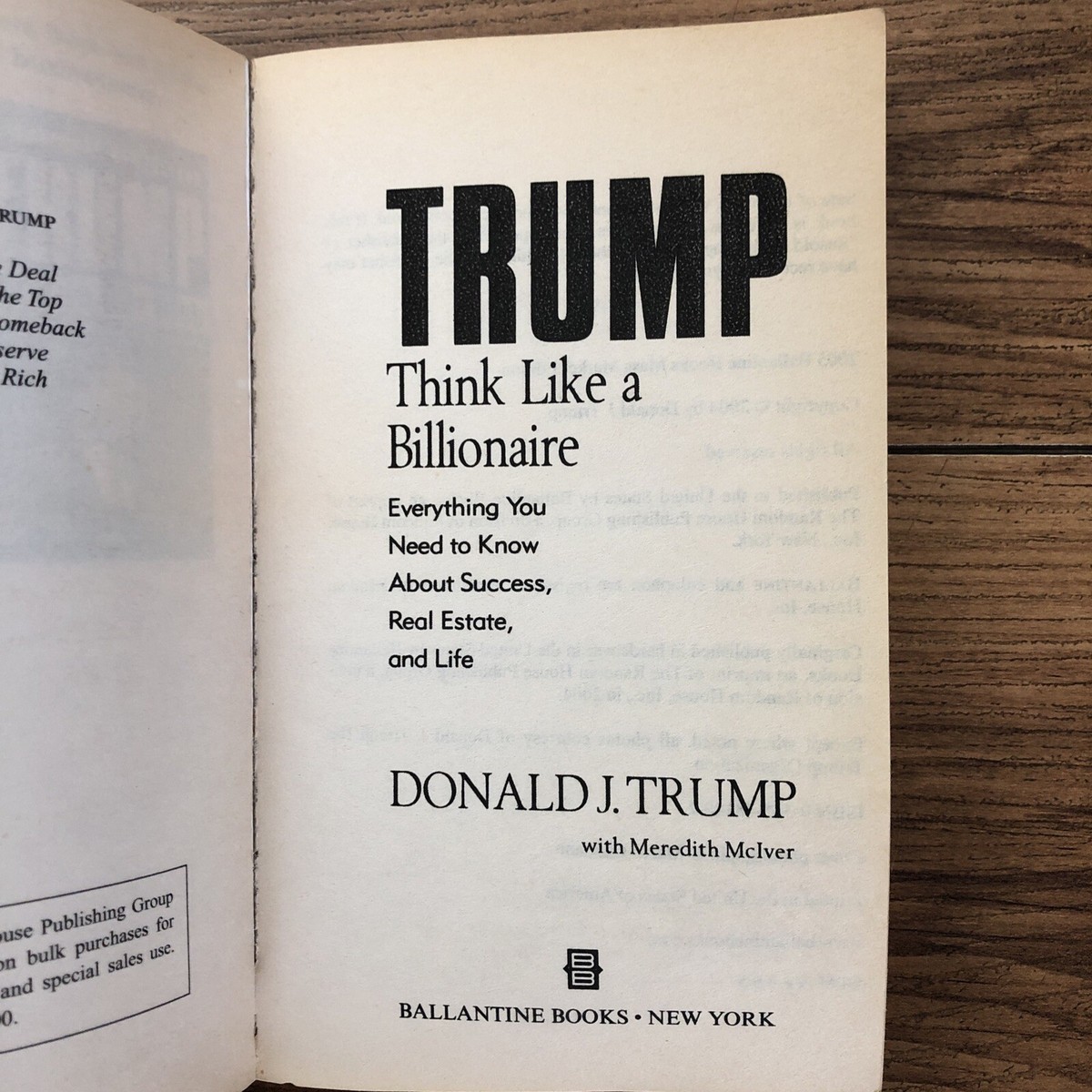 Trump: Think Like a Billionaire: Everything You Need to Know