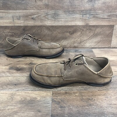 Olukai Men's Hamakua Poko Brown Comfort Shoe 10342-2763 Size 10.5