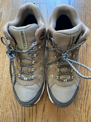 Merrell Oakcreek Mid Waterproof Boots Women's 9.5 - Brindle Color