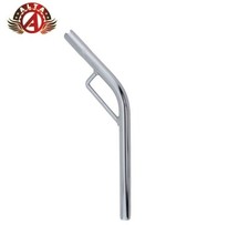 ALTA Steel Lay back W/Support Seat Post 20.7mm/22.2mm Chrome