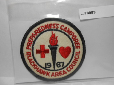 BLACKHAWK AREA COUNCIL 1967 PREPAREDNESS CAMPOREE F8983