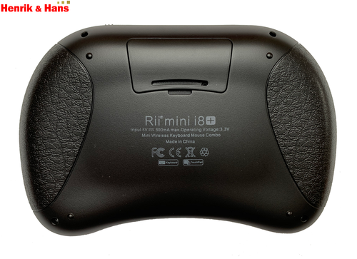 Rii i8+ Mini Kabellos Tastatur Touchpad Wireless Keyboard Backlit UK/US Layout - Bild 4 von 4