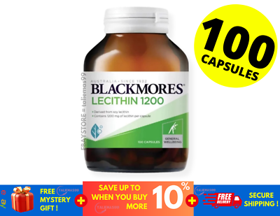 BLACKMORES LECITHIN 1200MG 100'S -Cell Growth/Regulatin/Function | eBay BLACKMORES LECITHIN 1200MG 100'S -Cell Growth/Regulatin/Function | eBay
