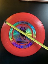 Ultimate 175 G Frisbee Disc 10 Inch red