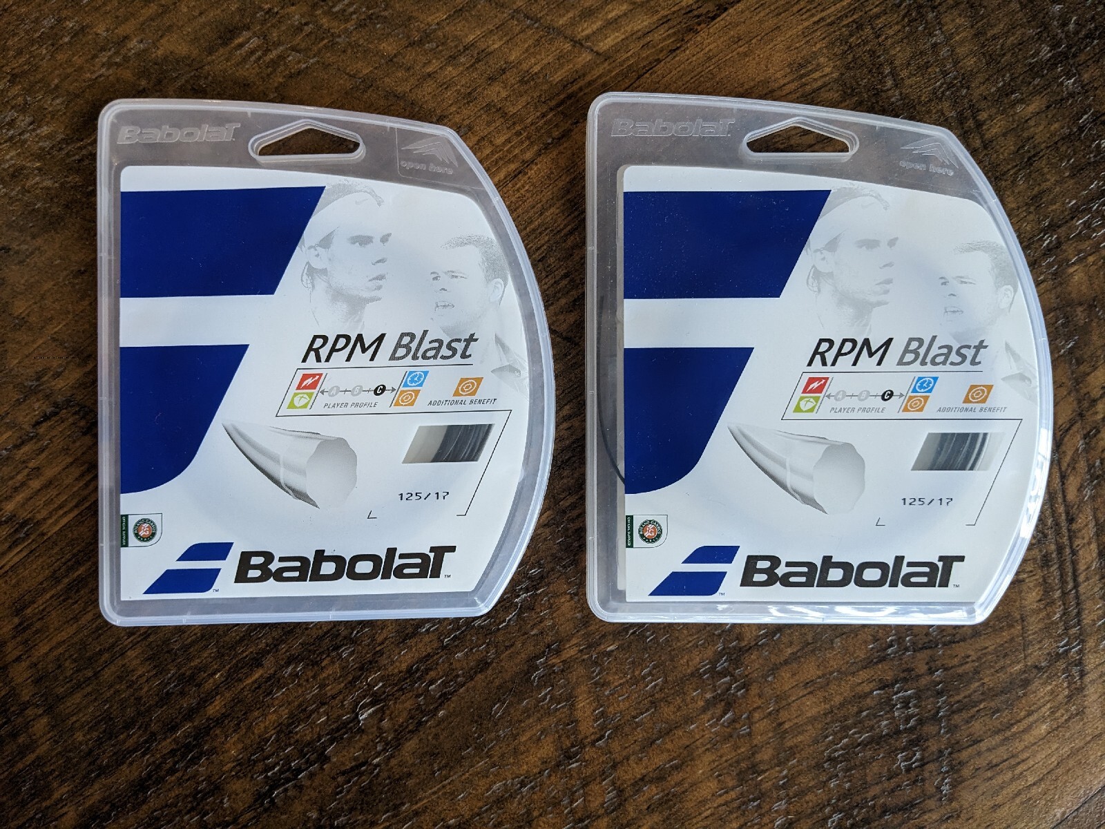 Babolat RPM Blast 17g Tennis String - 2 Sets