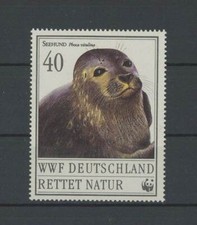 ZNACZEK DAROWIZNY WWF 1987 RATUJE NATURĘ ROBBEN HEULER ** MNH m3800