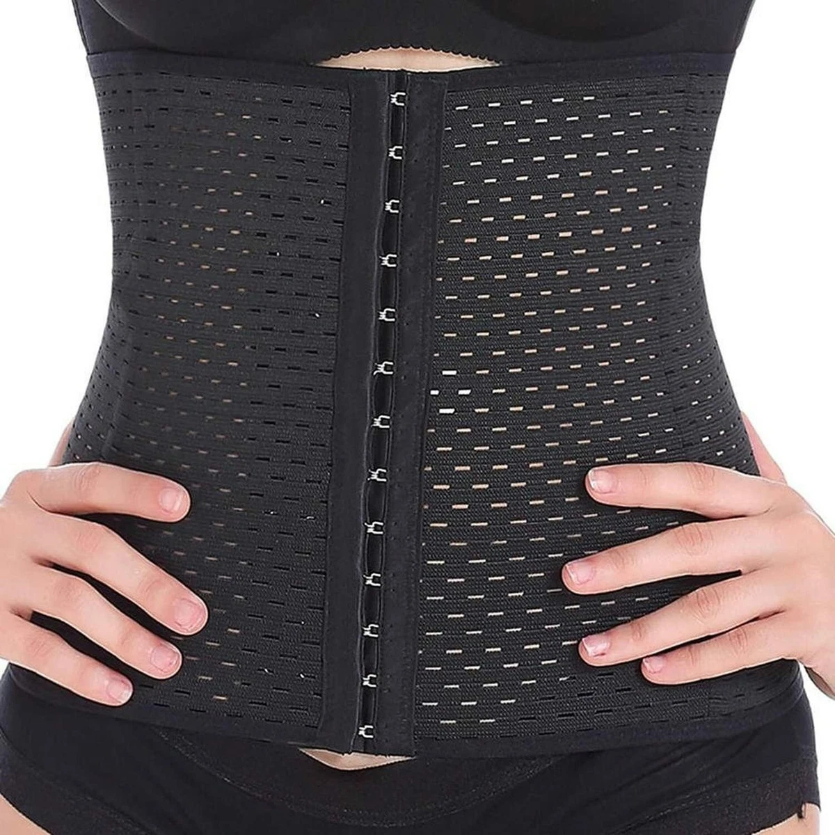 Everbellus Breathable Latex Corset Training Waist Cincher for