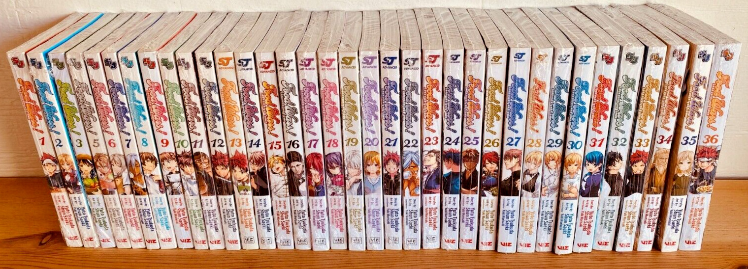 Food Wars (Vol. 1-36)  English Manga Graphic Novels NEW