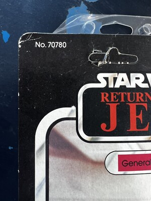 WOW mint VINTAGE 1983 Star Wars General Modine action Figure