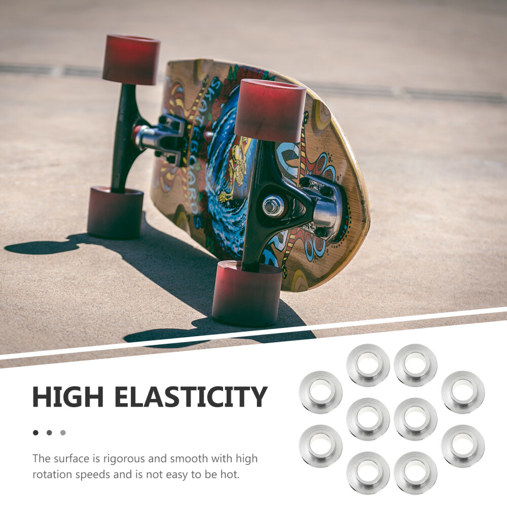 10 Pcs Scooter Bearings Skateboard Wheel Bearings Front Wheel Bearing