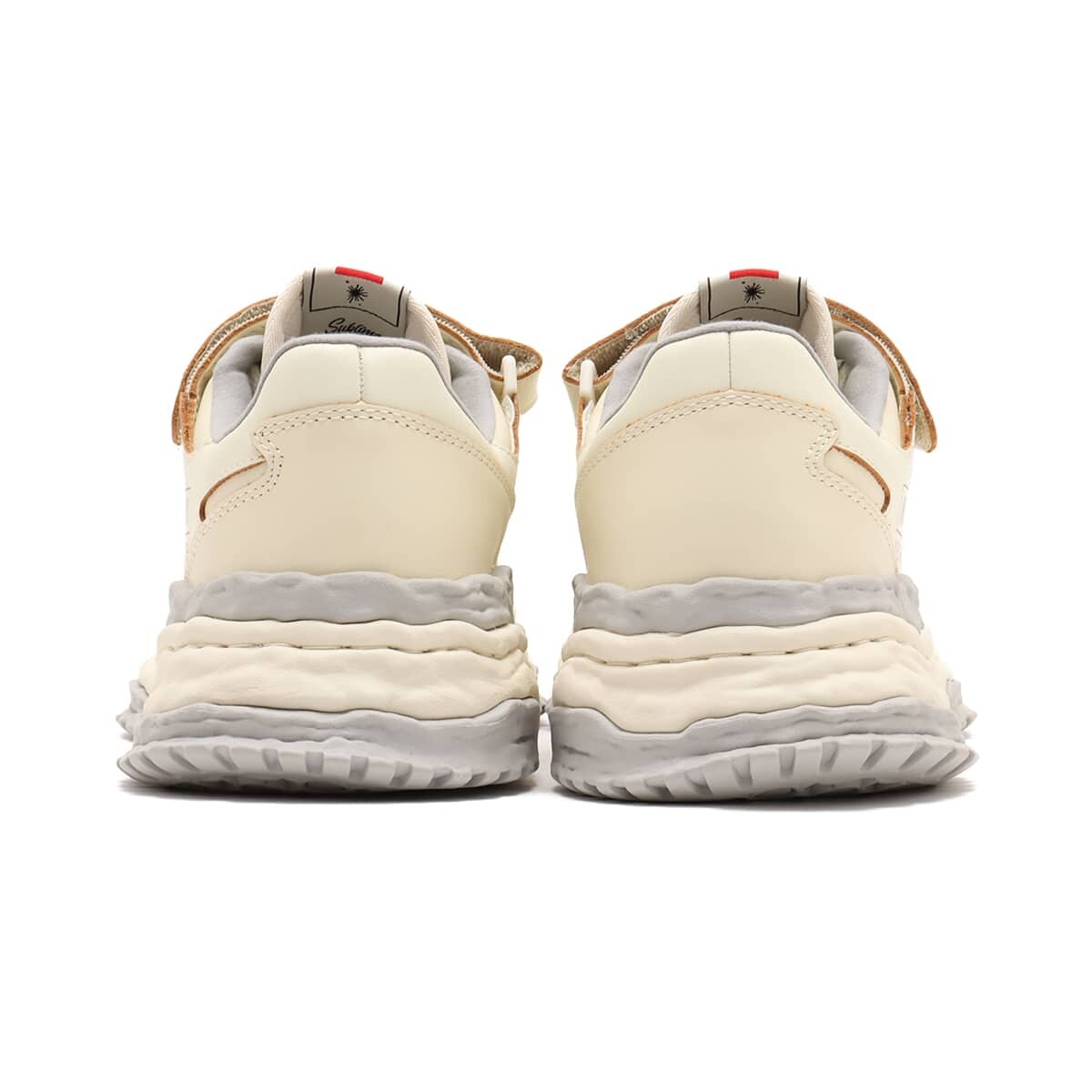 Maison Mihara Yasuhiro Keith Leather Low White A13FW702 | eBay