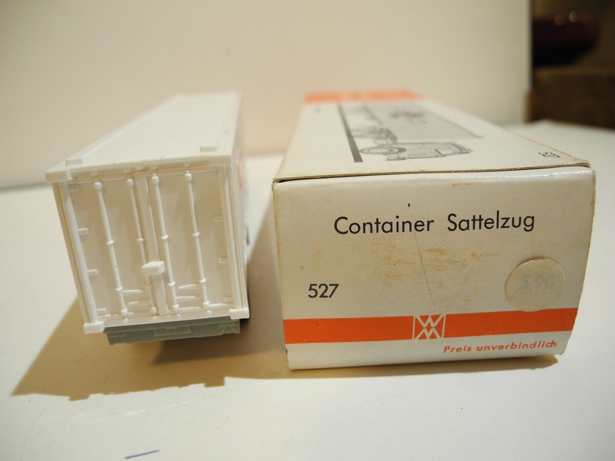 WIKING VINTAGE 1:87 US CONTAINER TRUCK WIKING VINTAGE 1:87 US CONTAINER TRUCK