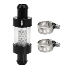 In-line Coolant Filter Black Coolant Filter For Vehicles Auto Truck 34 Hose Us