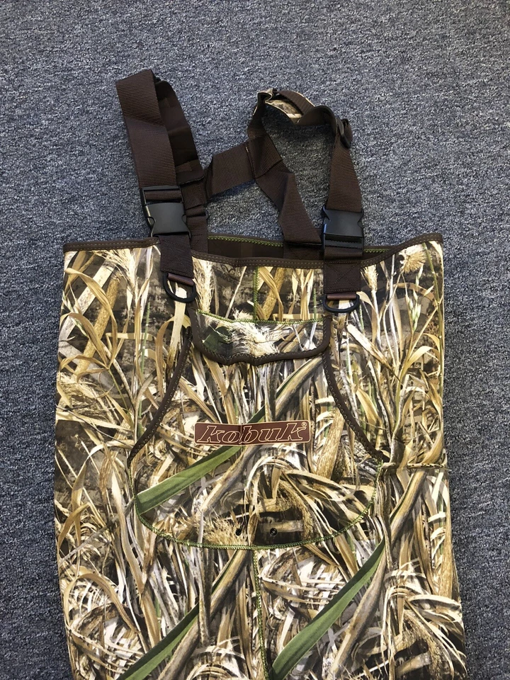 KOBUK Men's 3.5mm MAX-5 Camo Hunting Neoprene Chest Wader Boots Sz 10 600G LTD - Image 4 of 4