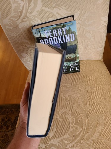 SIGNED Heart of Black Ice Terry Goodkind 1st Edition/First Printing Darkness NEW - Picture 7 of 9