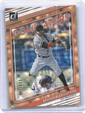 2022 Donruss #D-4 Brandon Crawford Dominators San Francisco Giants /999
