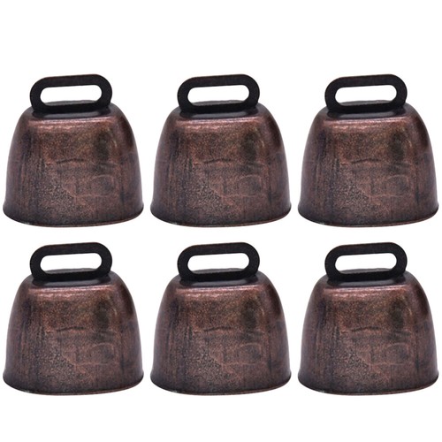 6 Pcs Pets Anti-lost Bell Bells for Collars Cow Noise Maker Cowbell